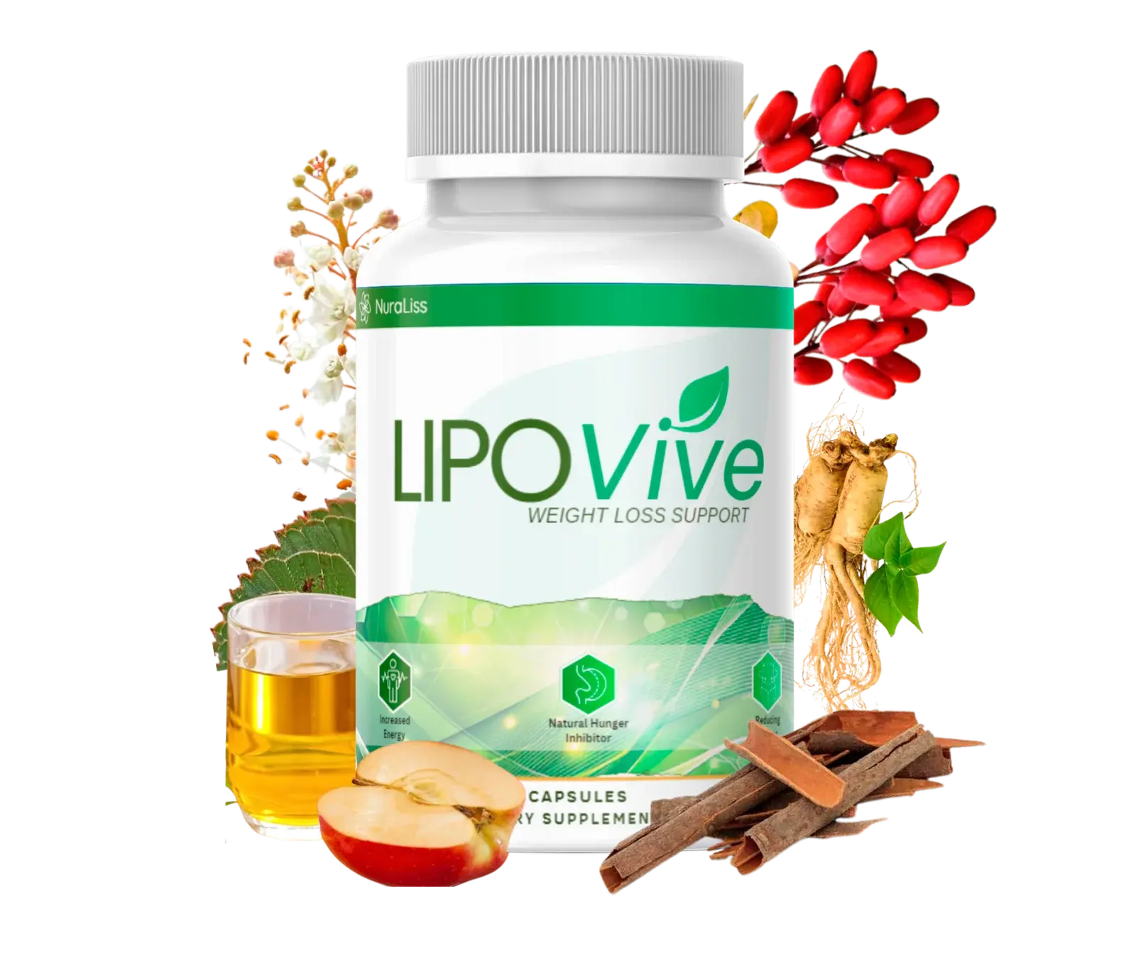 LipoVive Supplement Bottle